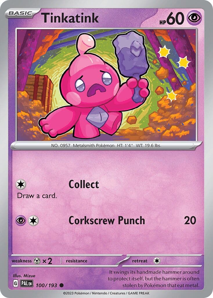 Paldea Evolved Pokemon card #100 - high resolution TCG trading card image
