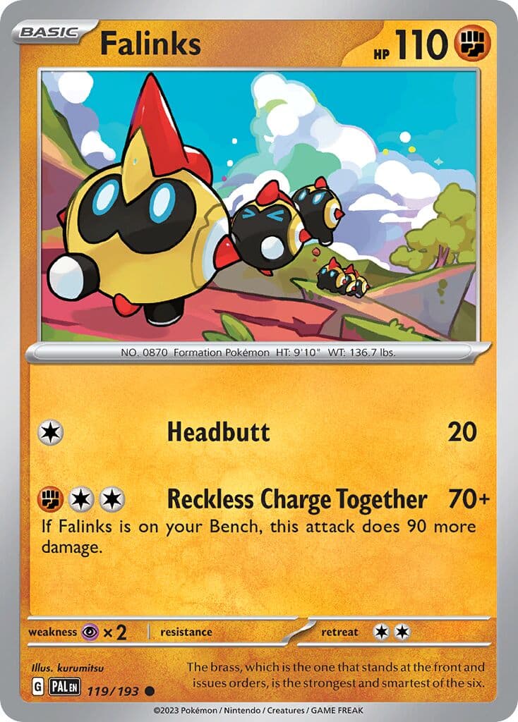 Paldea Evolved Pokemon card #119 - high resolution TCG trading card image