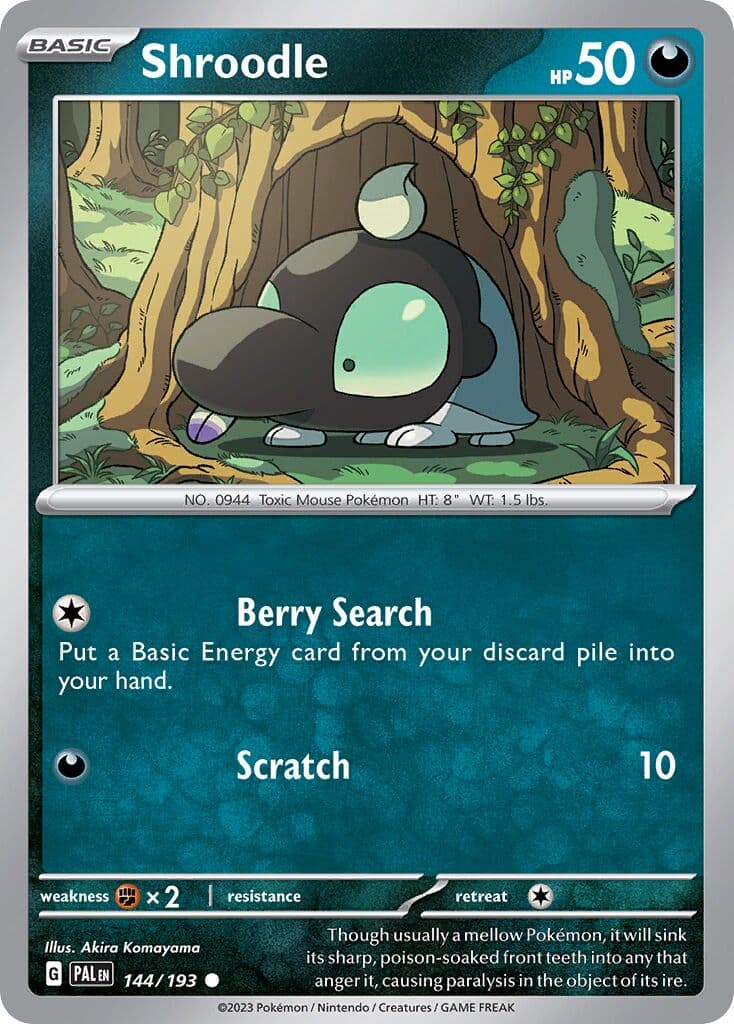 Paldea Evolved Pokemon card #144 - high resolution TCG trading card image