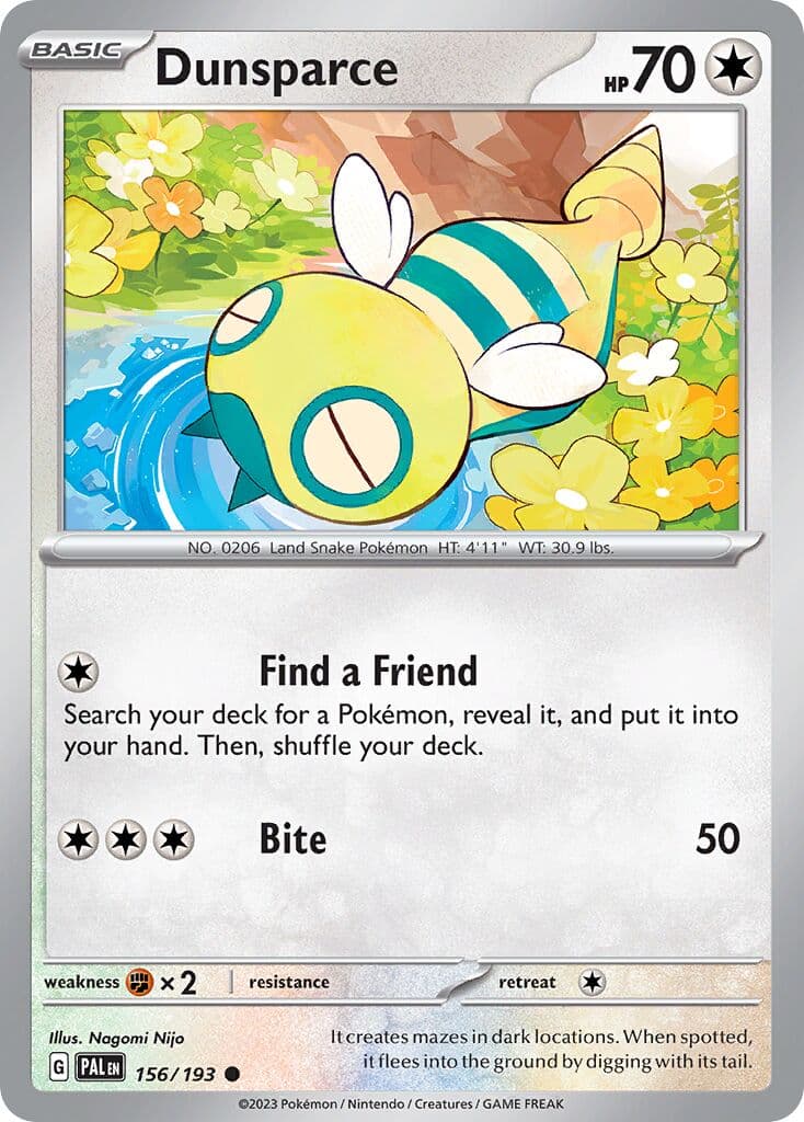 Paldea Evolved Pokemon card #156 - high resolution TCG trading card image