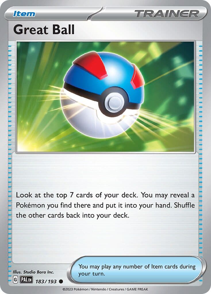 Paldea Evolved Pokemon card #183 - high resolution TCG trading card image
