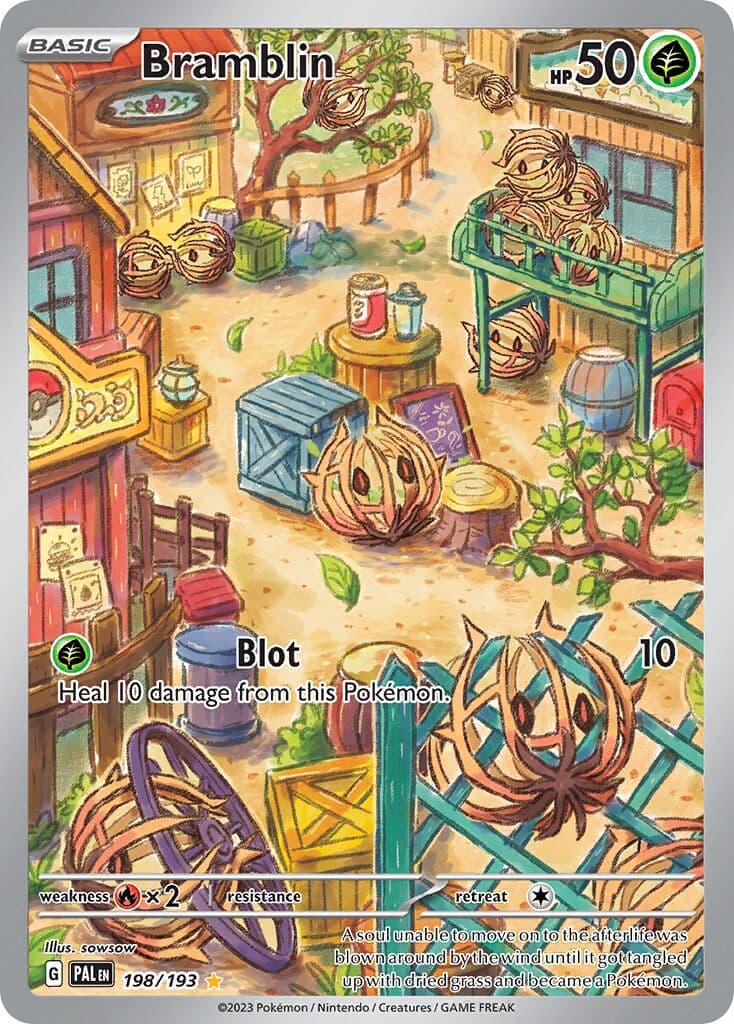 Paldea Evolved Pokemon card #198 - high resolution TCG trading card image