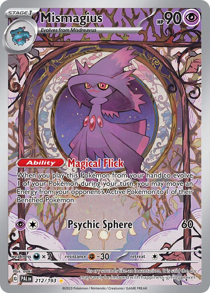 Paldea Evolved Pokemon card #212 - high resolution TCG trading card image