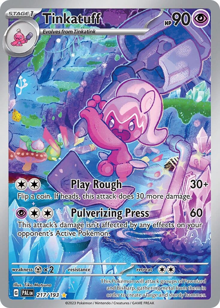 Paldea Evolved Pokemon card #217 - high resolution TCG trading card image
