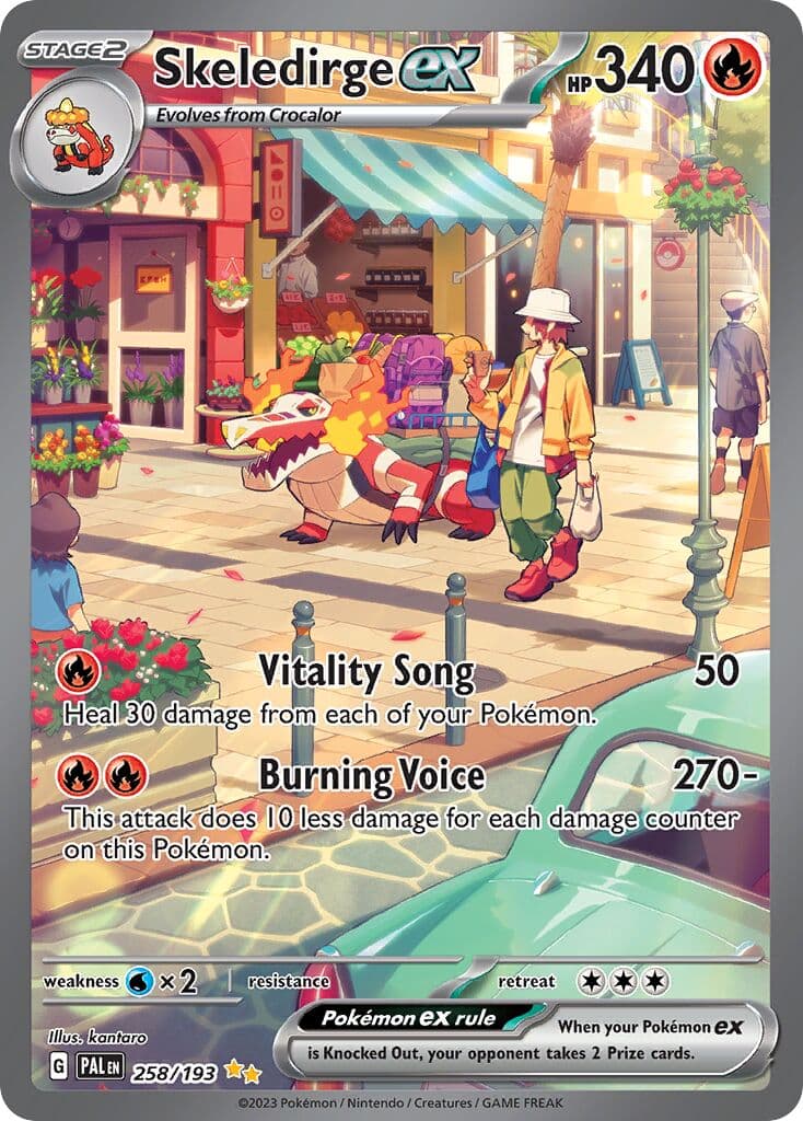 Paldea Evolved Pokemon card #258 - high resolution TCG trading card image