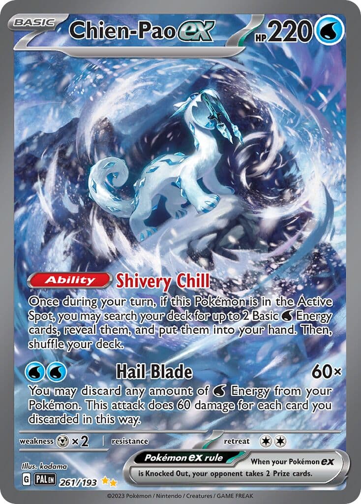 Paldea Evolved Pokemon card #261 - high resolution TCG trading card image