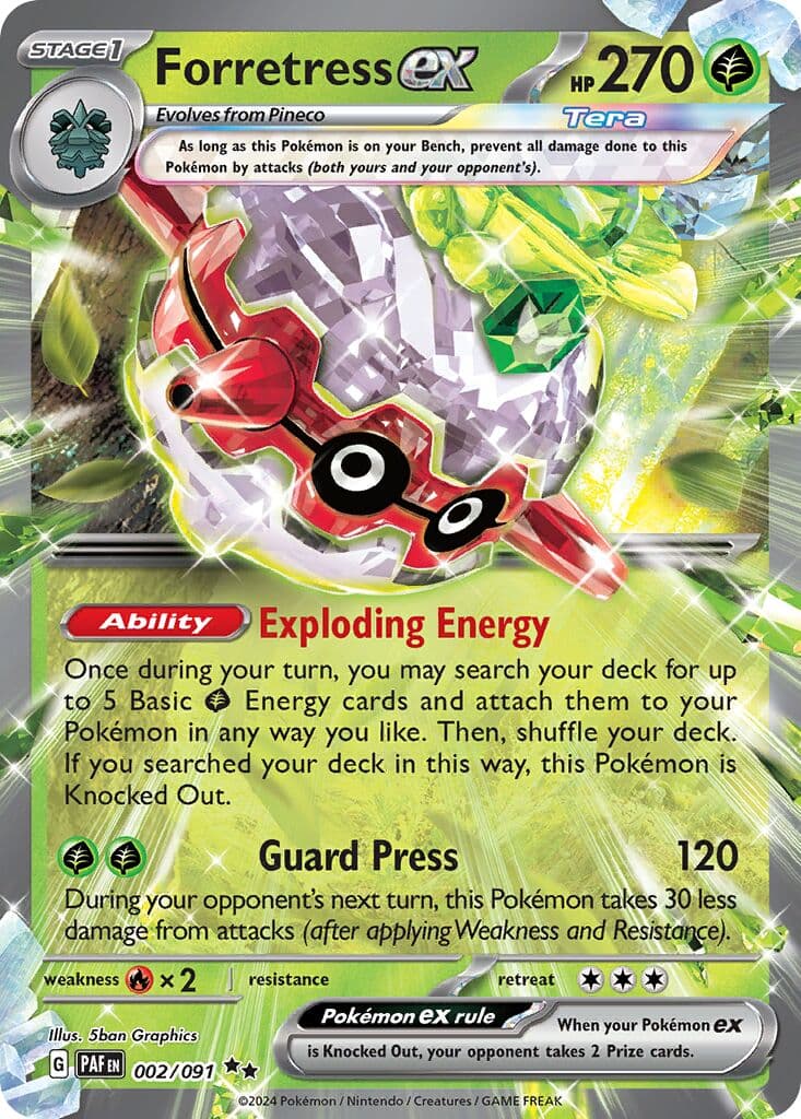 Paldean Fates Pokemon card #002 - high resolution TCG trading card image