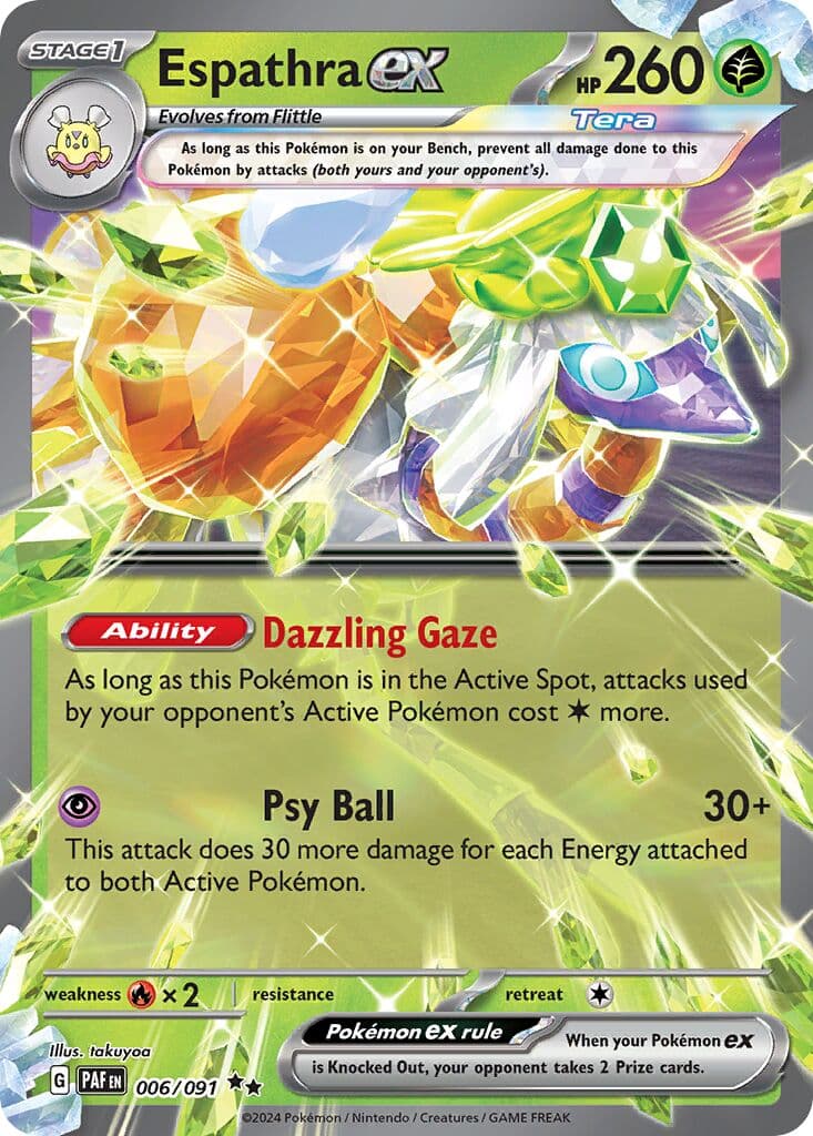 Paldean Fates Pokemon card #006 - high resolution TCG trading card image