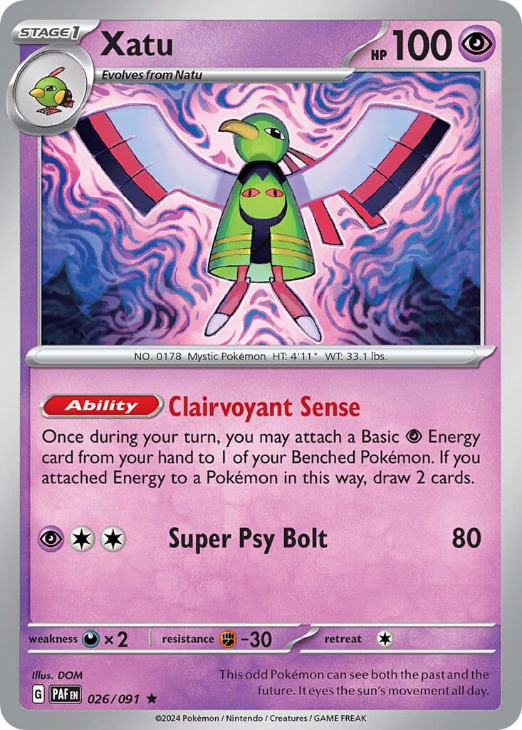 Paldean Fates Pokemon card #026 - high resolution TCG trading card image