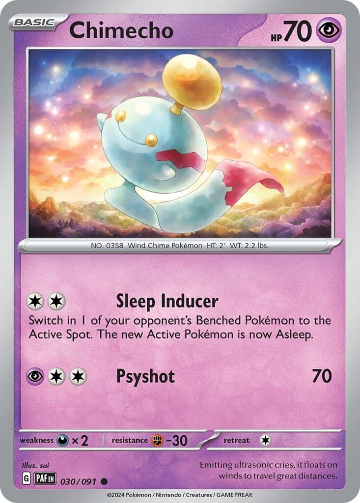Paldean Fates Pokemon card #030 - high resolution TCG trading card image