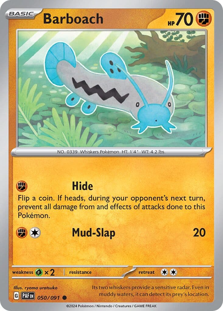 Paldean Fates Pokemon card #050 - high resolution TCG trading card image