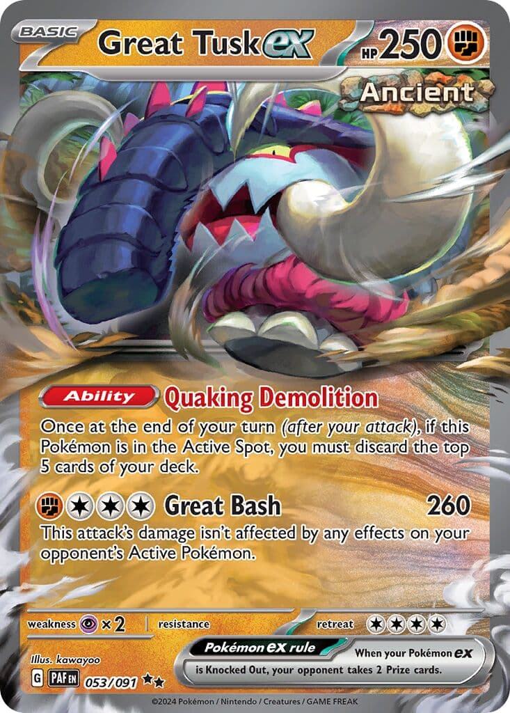 Paldean Fates Pokemon card #053 - high resolution TCG trading card image