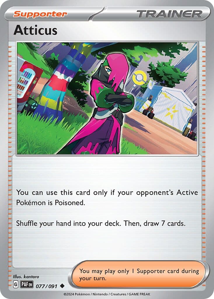 Paldean Fates Pokemon card #077 - high resolution TCG trading card image