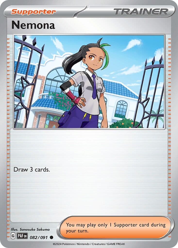 Paldean Fates Pokemon card #082 - high resolution TCG trading card image