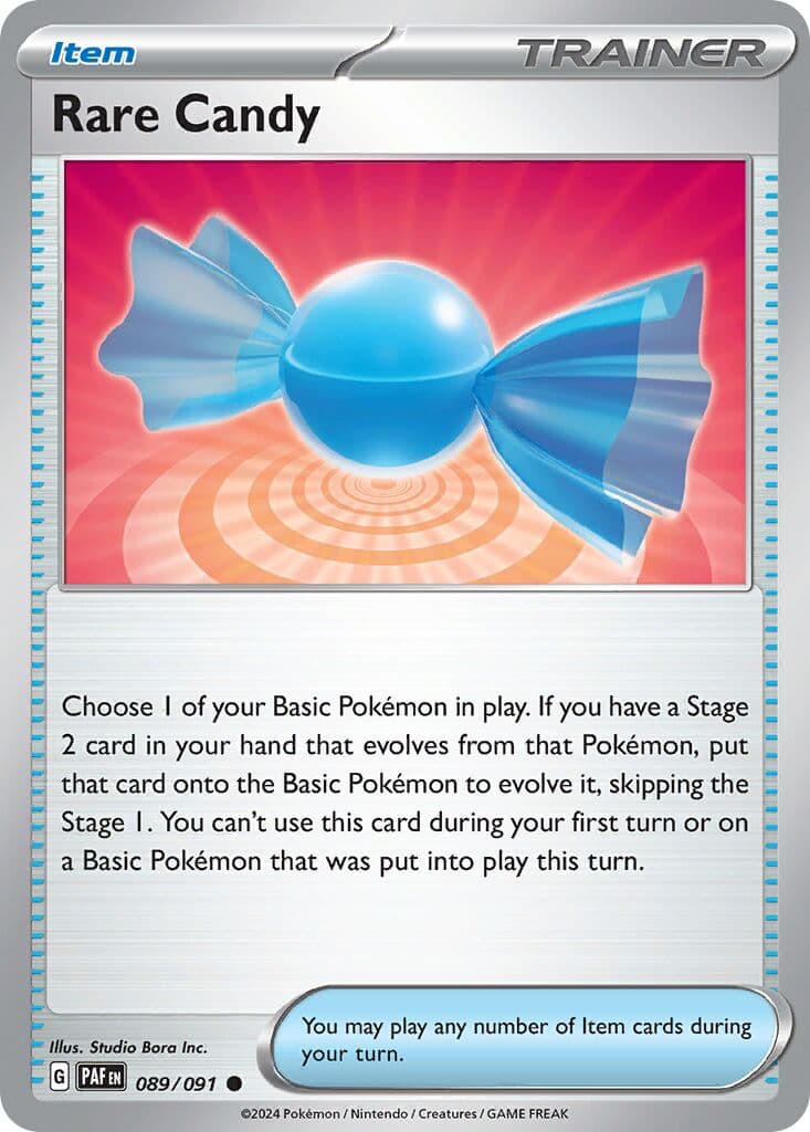 Paldean Fates Pokemon card #089 - high resolution TCG trading card image