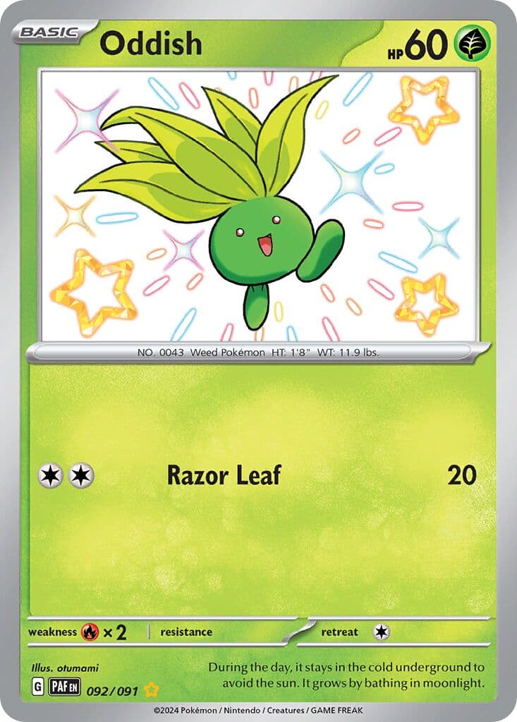 Paldean Fates Pokemon card #092 - high resolution TCG trading card image