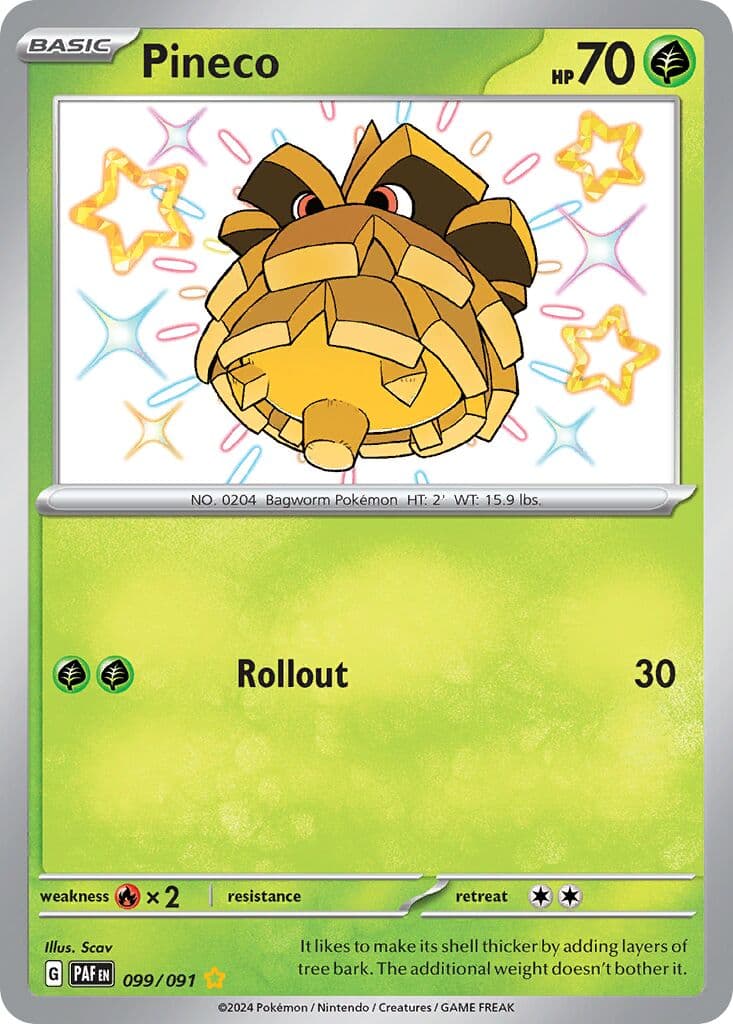 Paldean Fates Pokemon card #099 - high resolution TCG trading card image