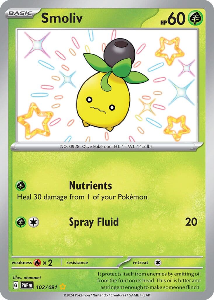 Paldean Fates Pokemon card #102 - high resolution TCG trading card image