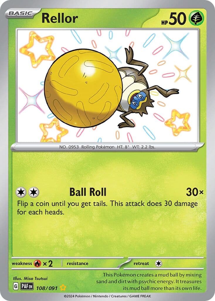 Paldean Fates Pokemon card #108 - high resolution TCG trading card image