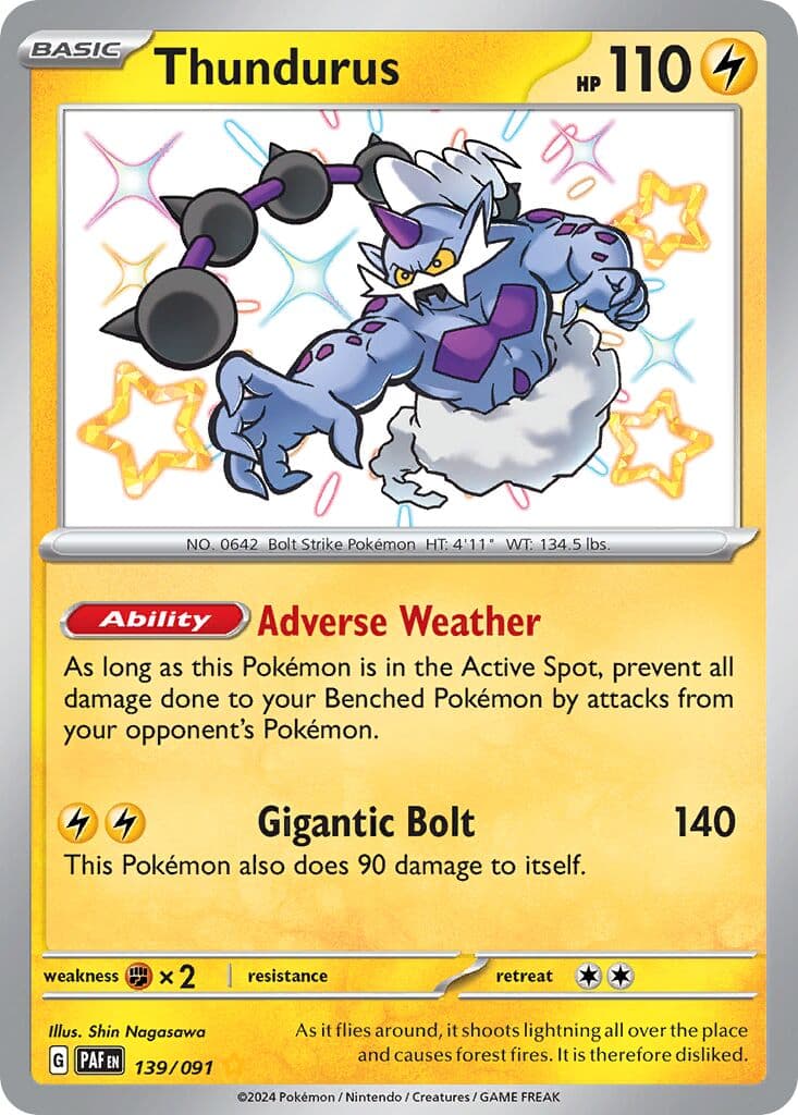 Paldean Fates Pokemon card #139 - high resolution TCG trading card image