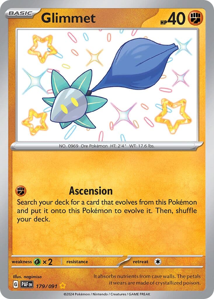Paldean Fates Pokemon card #179 - high resolution TCG trading card image