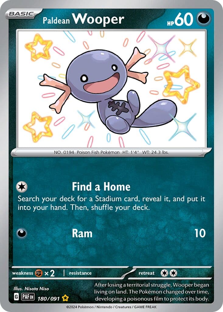 Paldean Fates Pokemon card #180 - high resolution TCG trading card image