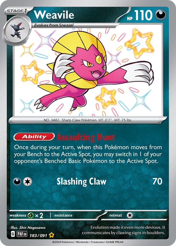Paldean Fates Pokemon card #183 - high resolution TCG trading card image