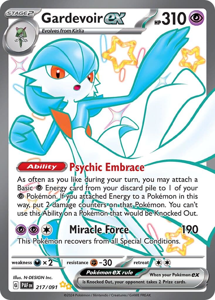 Paldean Fates Pokemon card #217 - high resolution TCG trading card image