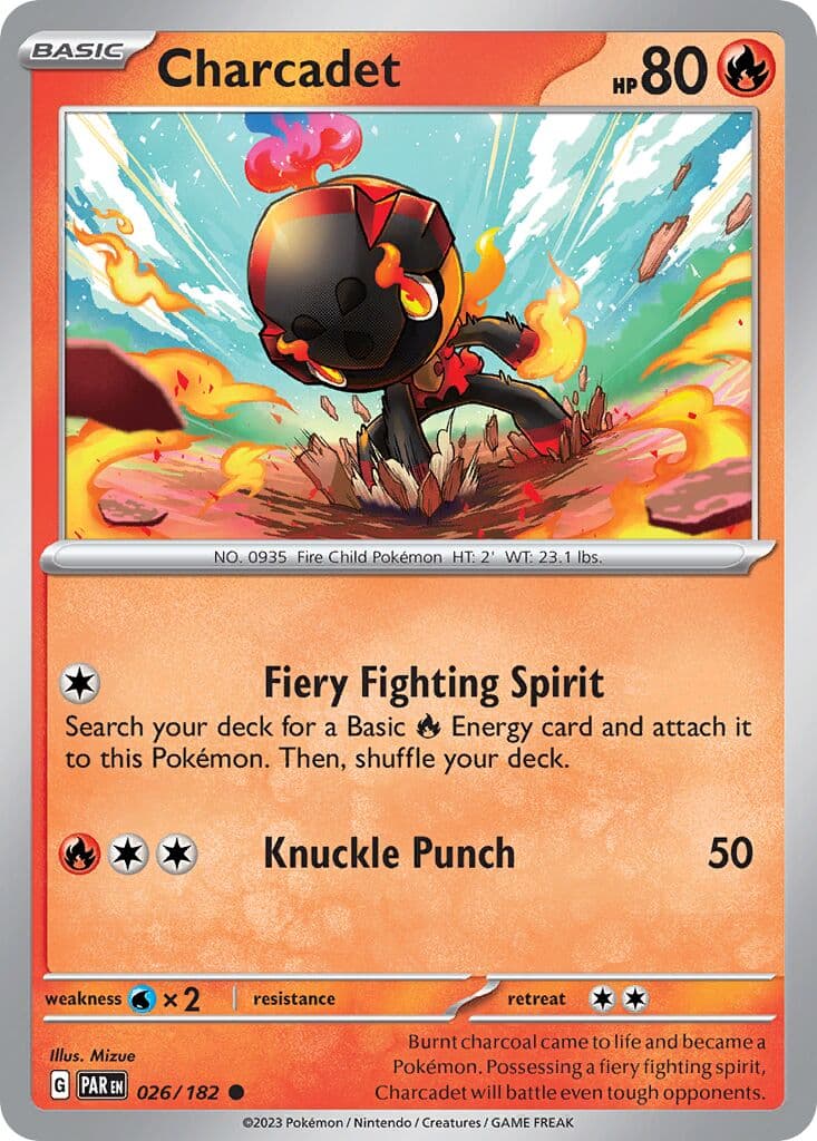 Paradox Rift Pokemon card #026 - high resolution TCG trading card image