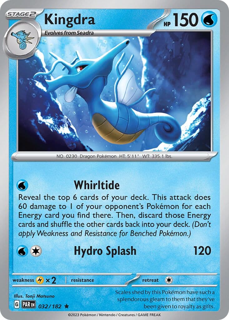 Paradox Rift Pokemon card #032 - high resolution TCG trading card image