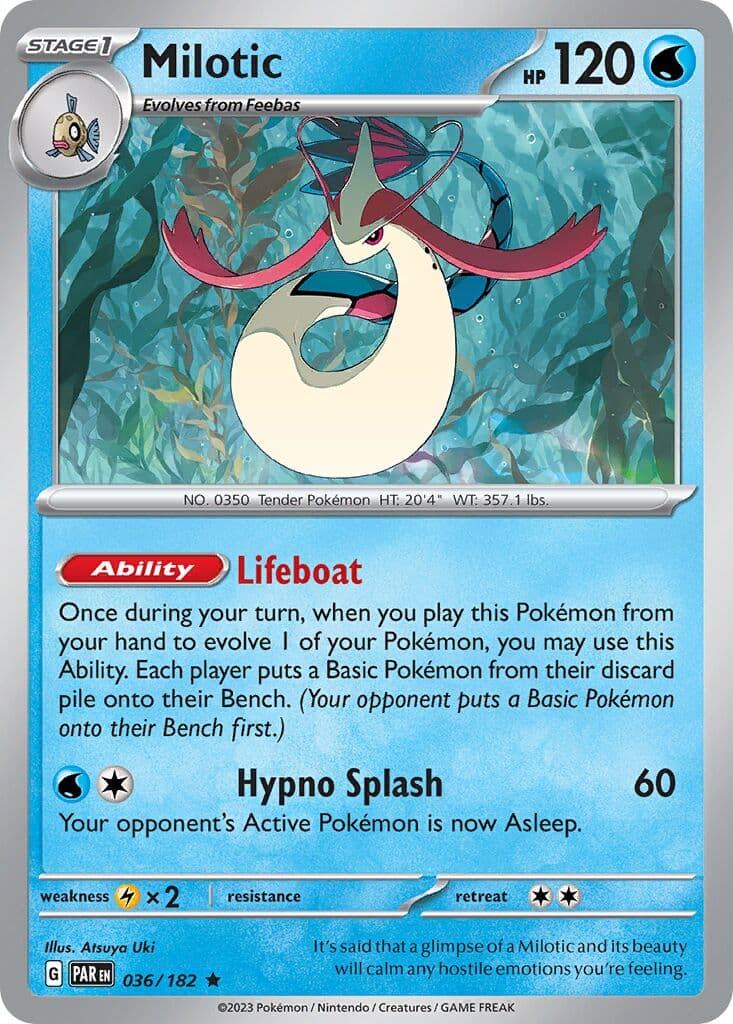 Paradox Rift Pokemon card #036 - high resolution TCG trading card image