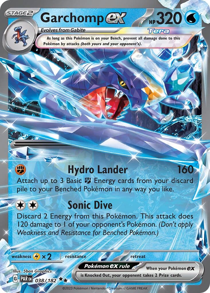 Paradox Rift Pokemon card #038 - high resolution TCG trading card image