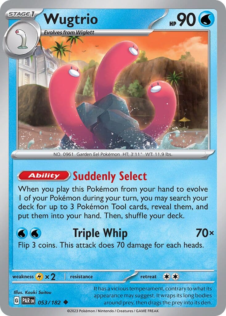 Paradox Rift Pokemon card #053 - high resolution TCG trading card image