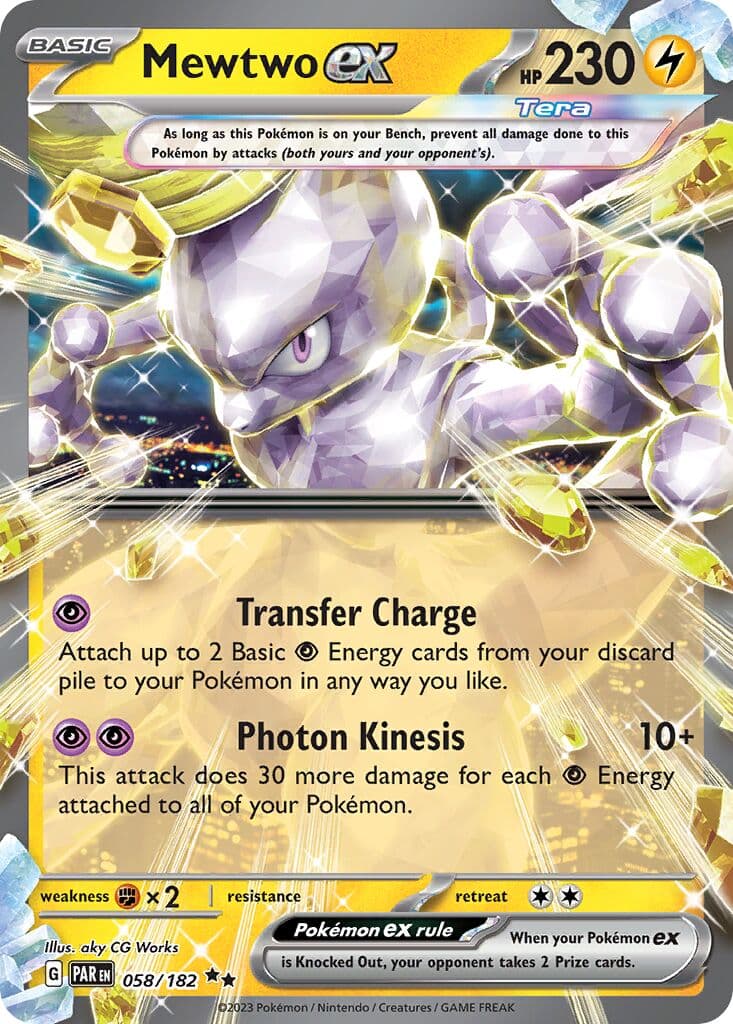 Paradox Rift Pokemon card #058 - high resolution TCG trading card image