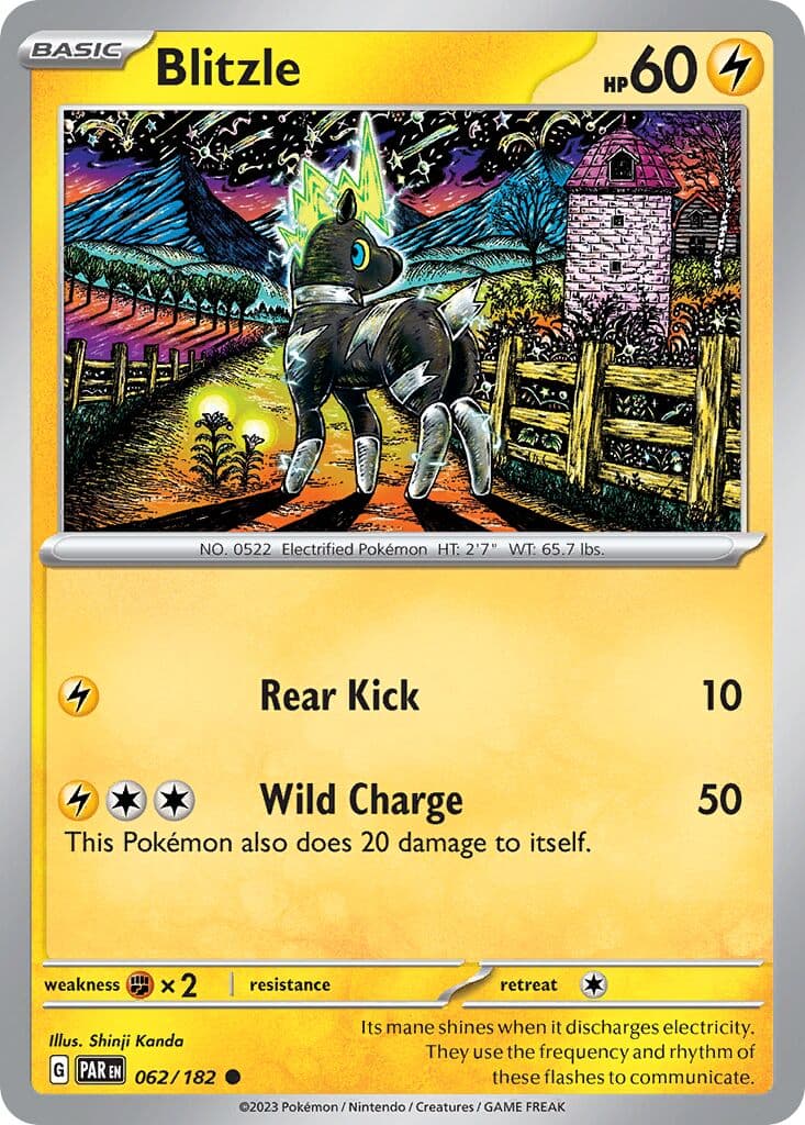 Paradox Rift Pokemon card #062 - high resolution TCG trading card image