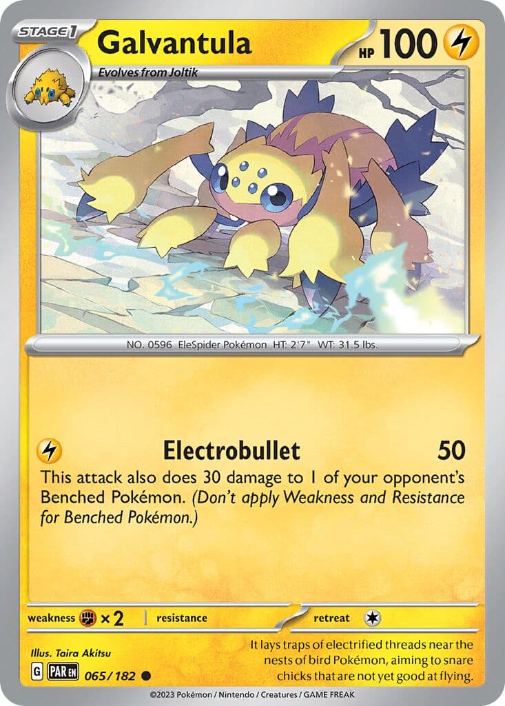 Paradox Rift Pokemon card #065 - high resolution TCG trading card image