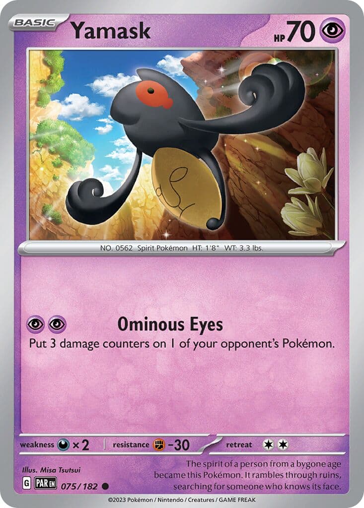 Paradox Rift Pokemon card #075 - high resolution TCG trading card image