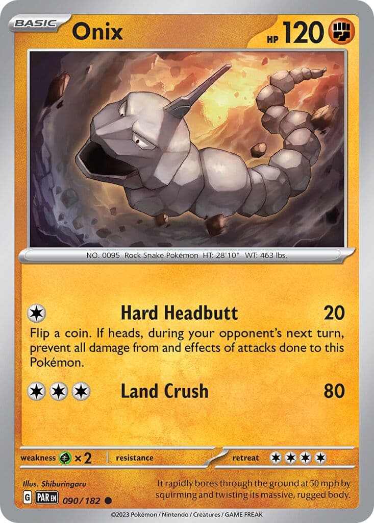 Paradox Rift Pokemon card #090 - high resolution TCG trading card image