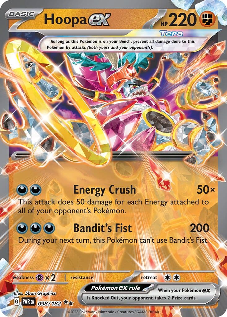 Paradox Rift Pokemon card #098 - high resolution TCG trading card image
