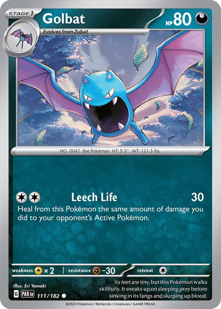 Paradox Rift Pokemon card #111 - high resolution TCG trading card image