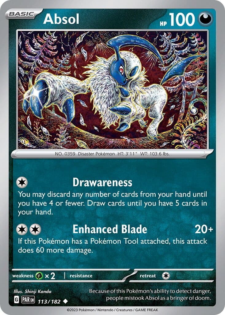 Paradox Rift Pokemon card #113 - high resolution TCG trading card image