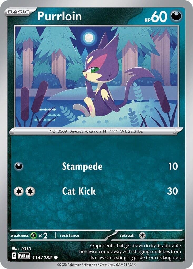 Paradox Rift Pokemon card #114 - high resolution TCG trading card image