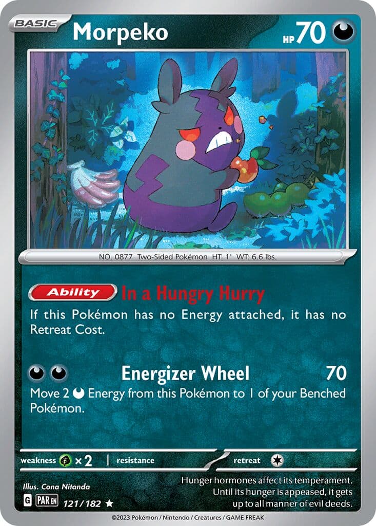 Paradox Rift Pokemon card #121 - high resolution TCG trading card image