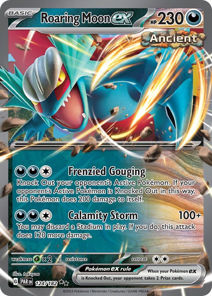 Paradox Rift Pokemon card #124 - high resolution TCG trading card image