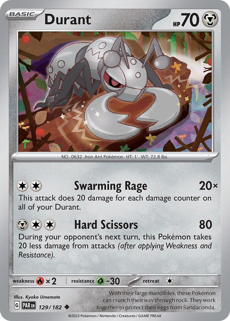 Paradox Rift Pokemon card #129 - high resolution TCG trading card image