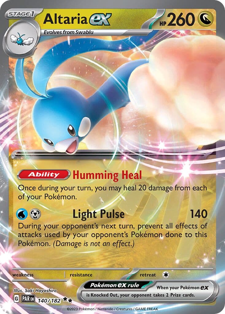 Paradox Rift Pokemon card #140 - high resolution TCG trading card image