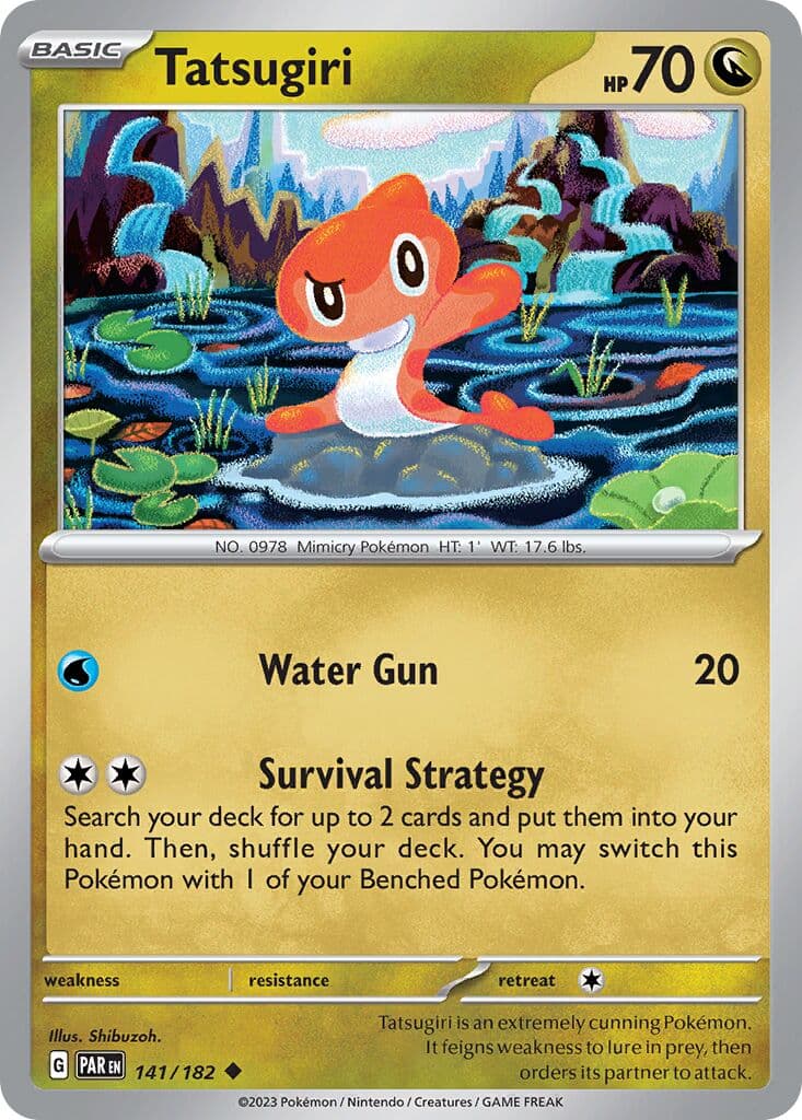 Paradox Rift Pokemon card #141 - high resolution TCG trading card image