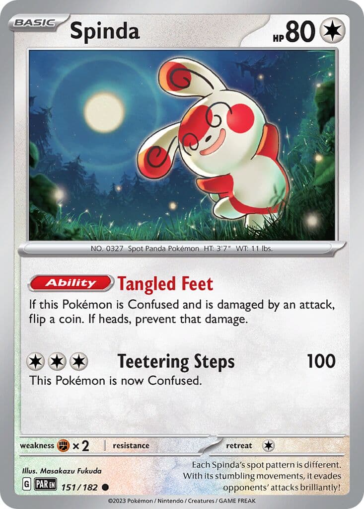 Paradox Rift Pokemon card #151 - high resolution TCG trading card image