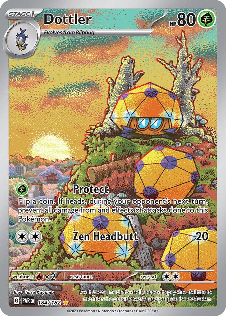 Paradox Rift Pokemon card #184 - high resolution TCG trading card image