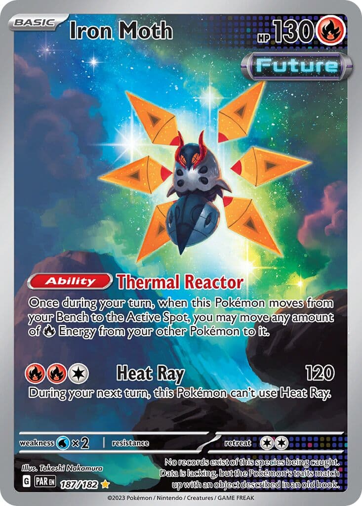 Paradox Rift Pokemon card #187 - high resolution TCG trading card image